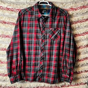 Marmot Multicolor Plaid Dress Shirt Size XXL